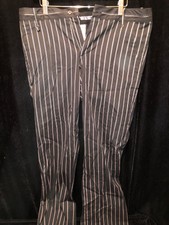 Energie Gold Jeans Pants NEW Black and Pink Stripes Size 31