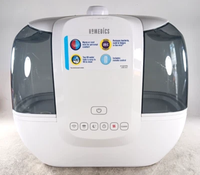 HoMedics TotalComfort Ultrasonic Humidifier with UV-C Technology Warm Cool Mist - Image 1 of 4