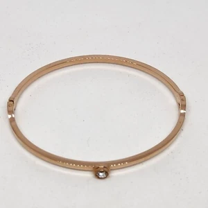 Armreif Armband Kupferfarben Bling Spannverschluss Geschenk - Bild 1 von 4