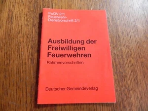 Buch Kohlhammer Die Roten Hefte FwDV 2/1 Ausbildung der Freiwilligen Feuerwehren - Bild 1 von 5