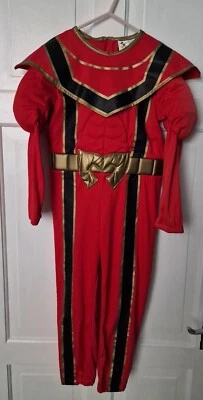 Disney World Kids Mystic force Red Ranger Costume Power Ranger Small - Image 1 of 4