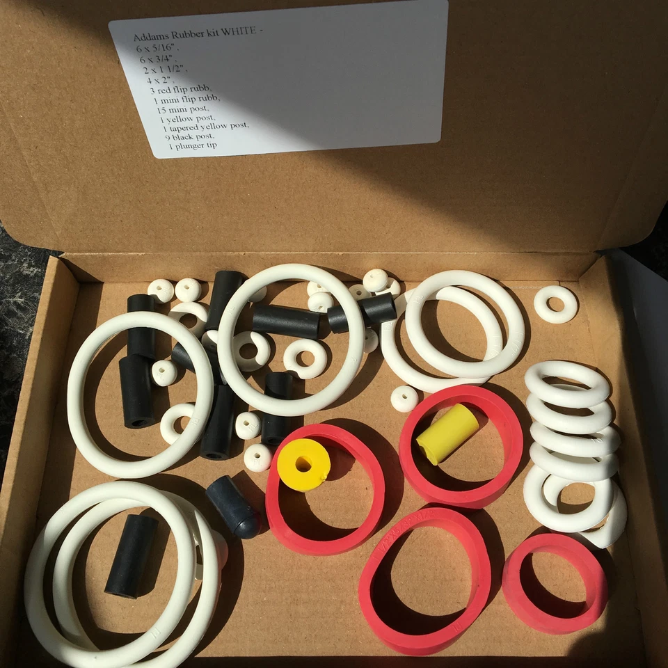 Addams Family pinball - rubber set kit