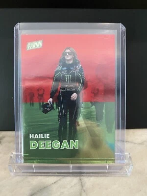 2022 Panini The National Hailie Deegan Red /99 Nascar - Image 1 of 2
