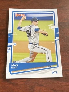 2020 Donruss #143 Max Fried Atlanta Braves B6341 - Picture 1 of 1