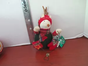 RUSS~Judy Lynn Collection~7" Plush MOUSE CHRISTMAS ORNAMENT - Picture 1 of 3