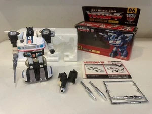 G1 Hasbro Takara Transformers Jazz Meister 06 Japan Set Nuovo con scatola Wif Lanciatore Corretto - Foto 1 di 20