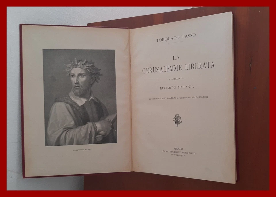 *-*-* TASSO *-*- LA GERUSALEMME LIBERATA *-*-* - Immagine 1 di 4