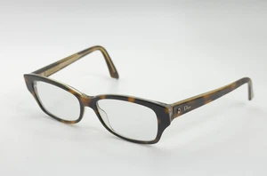 Christian Dior Eyeglasses Women Brown Rectangular Retro Tortoise FRAMES ONLY - Picture 1 of 13