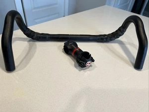 Manillar de aluminio Bontrager Race 38 cm 26 mm con vástago de 80 mm 7* - Imagen 1 de 8
