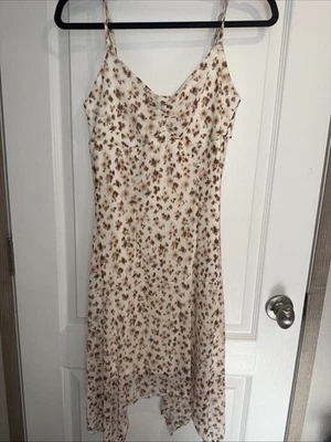 WOMENS TANK DRESS-PLANET HEART BEIGE POLY SPANDEX SIZE MEDIUM NWT - Image 1 of 4