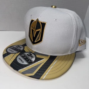 RARE New Era Vegas Golden Knights VGK Snapback White Gold Hat Cap NHL Hockey - Bild 1 von 15