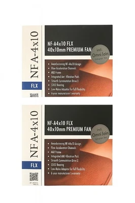 Noctua NF-A4x10 FLX, Premium Quiet Fan, 3-Pin (40x10mm, Brown) - Image 1 of 2