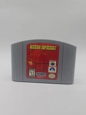 Mission: Impossible Nintendo 64 Original Authentic Game Cartridge N64 Tested - Image 1 of 3