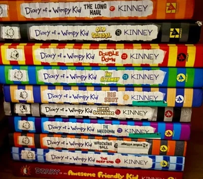 Jeff Kinney Diary of a WIMPY KID Series Books HC - U CHOOSE - *Buy More & Save* - Image 1 of 3