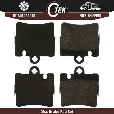 Para Mercedes-Benz S430 2000-2003 | Pastillas de freno de disco traseras centradas | Cerámica Foto 1 de 4