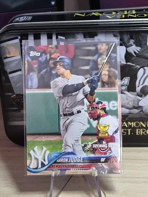 2018 Topps Opening Day #71 Aaron Judge Rookie Cup Yankees Rookie Cup RC Yankees - Image 1 of 2