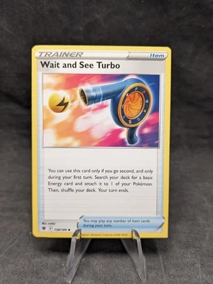 Wait and See Turbo - SWSH10: Astral Radiance - 010/189 - Pokemon - Miscut- NM - Image 1 of 4
