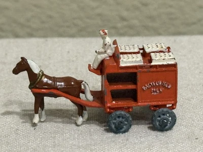 Flotador de leche vintage Lesney tirado por caballos #7 hecho en Inglaterra Foto 1 de 4