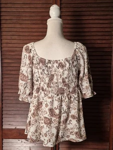 Blusa floral para mujer Melloday talla M - Imagen 1 de 8