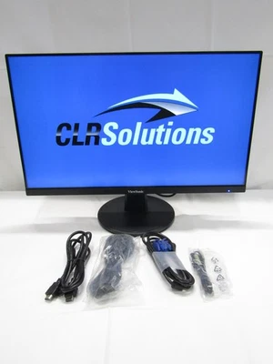 ViewSonic VA2447-MH VS18522 24" FHD LED MVA Monitor 100Hz HDMI/VGA FreeSync - Image 1 of 4