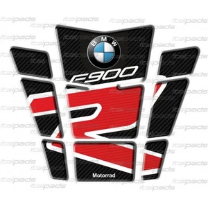Paraserbatoio carbonio/rosso, per BMW F900R, protezione serbatoio - Imagen 1 de 1