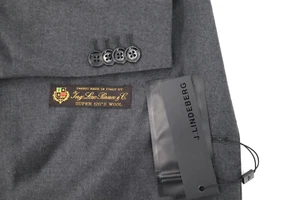 NWT J. LINDEBERG loro piana sport coat Men's 40L Donnie Soft Legend flannel Wool - Picture 1 of 14