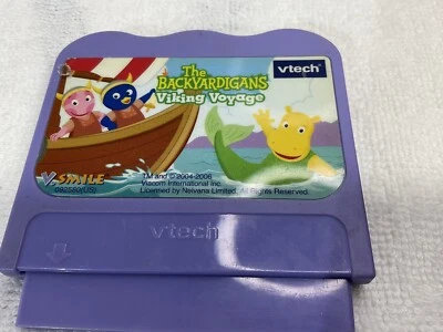 Vtech V-smile The Backyardigans Viking Voyage “Cartridge Only “ - Image 1 of 4