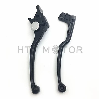 Black Brake Clutch Levers Hand Controls for 1999-2008 Suzuki SV650 SV650S - Image 1 of 4