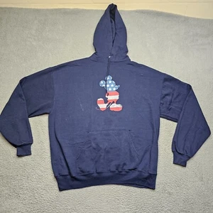Sudadera con capucha Disney Mickey Mouse para hombre XL Azul Manga larga con capucha - Imagen 1 de 19