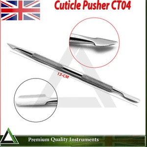 Cuticle Pusher CT-04 Trimmer Remover Pedicure Manicure Stainless Steel Nail Art - Picture 1 of 5
