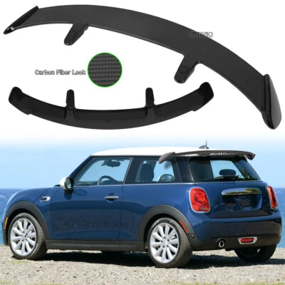 For Mini Cooper Hatch 52'' Rear Trunk Spoiler Wing Window Roof Lid Carbon Fiber Foto 1 de 4