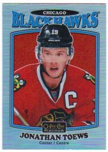 2016-17 O-Pee-Chee Platinum Retro Rainbow #R-15 Jonathan Toews Blackhawks