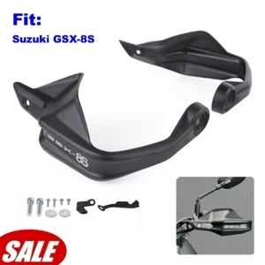 Fit For 2023-2025 Suzuki GSX-8S Motocycle Hand Guards Handlebar Handguards Black - Picture 1 of 24
