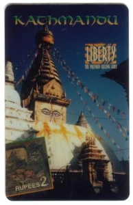 38 $ À Kathmandu, Népal : Peuples Et Lieux. Ensemble De 5 Cartes De Téléphone - Zdjęcie 1 z 5