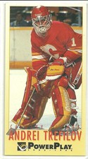 1993/94 Fleer PowerPlay Andrei Trefilov Calgary Flames #311