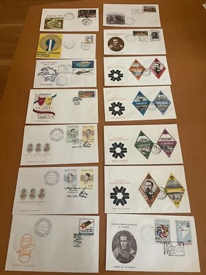 VENEZUELA 1974 First Day 14 Covers, XF Condition, See Photos - Image 1 of 4