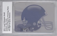 2011 Leaf Ultimate Draft Printing Plate Magenta 1/1 Da'Quan Bowers Rookie RC 0t3