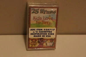 Straightway Kids: 25 Sunday School Songs & 25 Hymns Kids Love to Sing Cassette - Picture 1 of 7