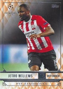 2016-17 Topps UEFA Champions League Showcase PSV Eindhoven Orange Parallel