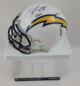 Melvin Gordon Chargers Autographed Mini Helmet **No COA** - Free Shipping 
