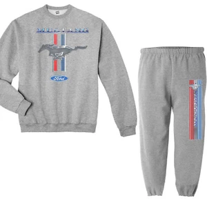 Ford Mustang Sweatpants Sweatshirt Tracksuit Sweats Gifts for Men Pony Tri-Bar - Picture 1 of 1