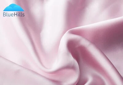 BlueHills 22 Momme Pure Mulberry Silk Pillowcase For Hair and Skin Pink King
