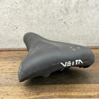 Sillín de asiento Vetta vintage AMPLIO Mountain Tour MTB años 80 90 confort MTB negro B5 Foto 1 de 4