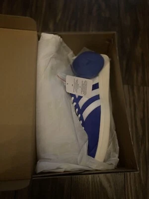 ADIDAS "JOGGER SPZL" BA7726 ROYAL BLUE CROSS TRAINERS RUNNING SHOES SIZE 8 NEW - Image 1 of 2