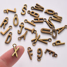  26 Pcs Letters Small Pendant Alloy Keychain Charms DIY Jewelry Decor