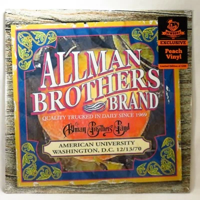 ALLMAN BROS. BAND - American U. D.C. 1970 2015 Ltd. Newbury Comics SEALED  - Image 1 of 2