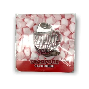 Deadpool Club Merc Shallow Fellow Marshmallow Collectible Pin 2020 LootCrate Neu - Bild 1 von 3