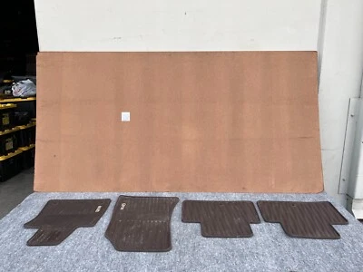 INFINITI QX50 2019-2023 OEM FRONT REAR LEFT RIGHT ALL SEASON RUBBER FLOOR MATS - Image 1 of 4