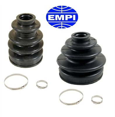 2PCS FRONT INNER & OUTER CV JOIN BOOT FIT 1988-1993 Toyota Celica All-Trac 4WD - Imagem 1 de 3