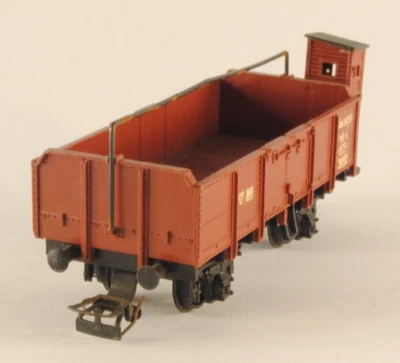 Rivarossi RR 52004 Tank Ouvert FS Wagon Marchandises Bords Hautes À Guérite H0 1 - Photo 1/4